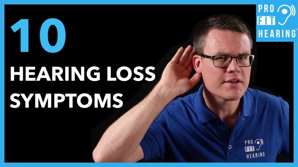 hearing loss symptoms