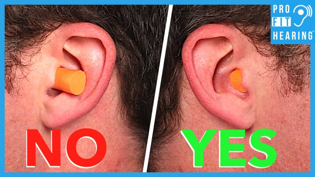 How to Use Ear Plugs (3 Step Guide) Pro Fit Hearing
