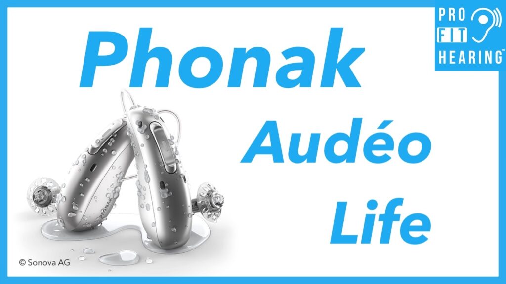NEW Waterproof Rechargeable Hearing Aids Phonak Audeo Life