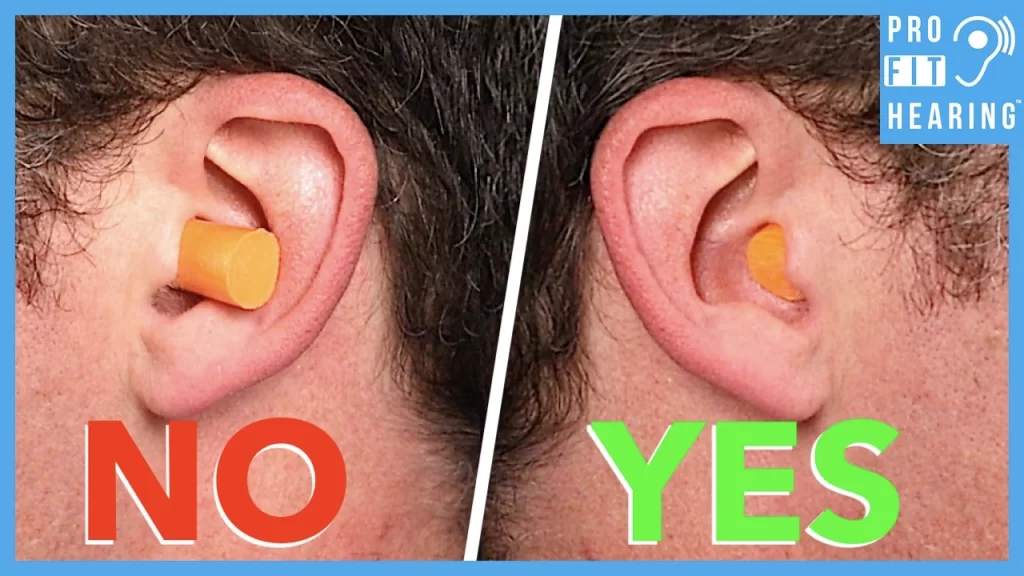 ear plugs how to use ear plugs