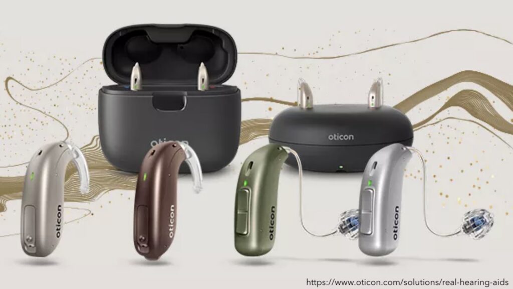 Oticon Real hearing aids